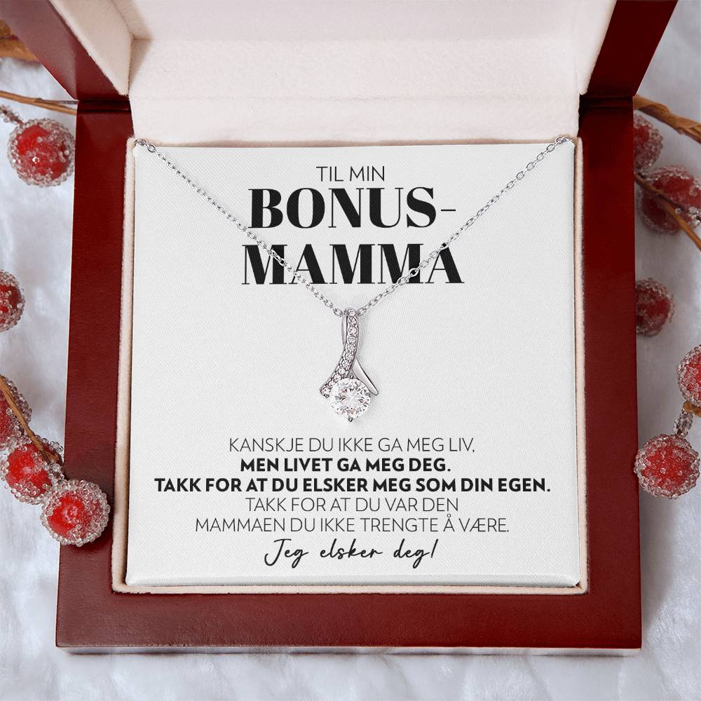 Til Min Bonusmamma - Som Din Egen - Halskjede Alluring Beauty
