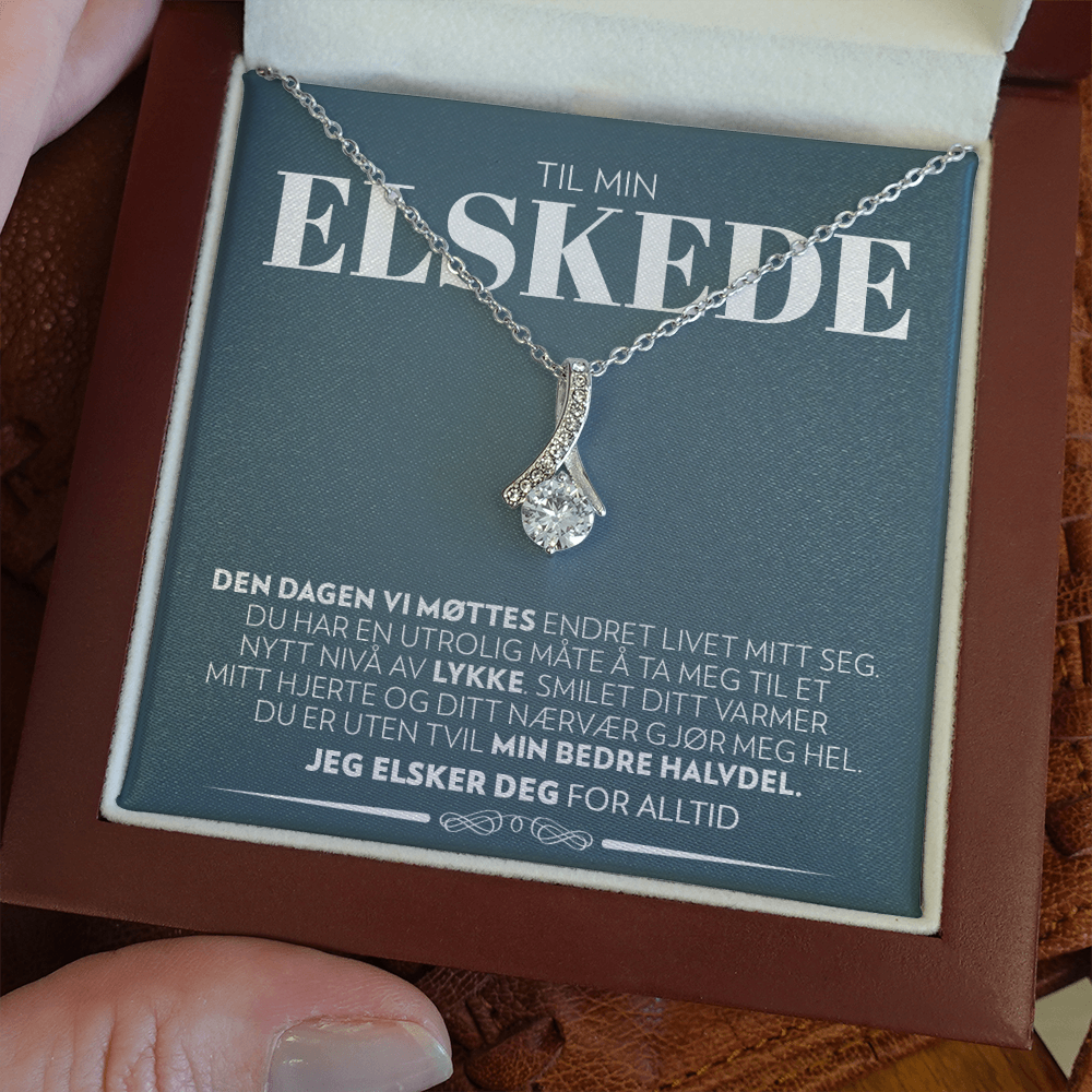 Til Min Elskede - Dagen Vi Møttes - Halskjede Alluring Beauty