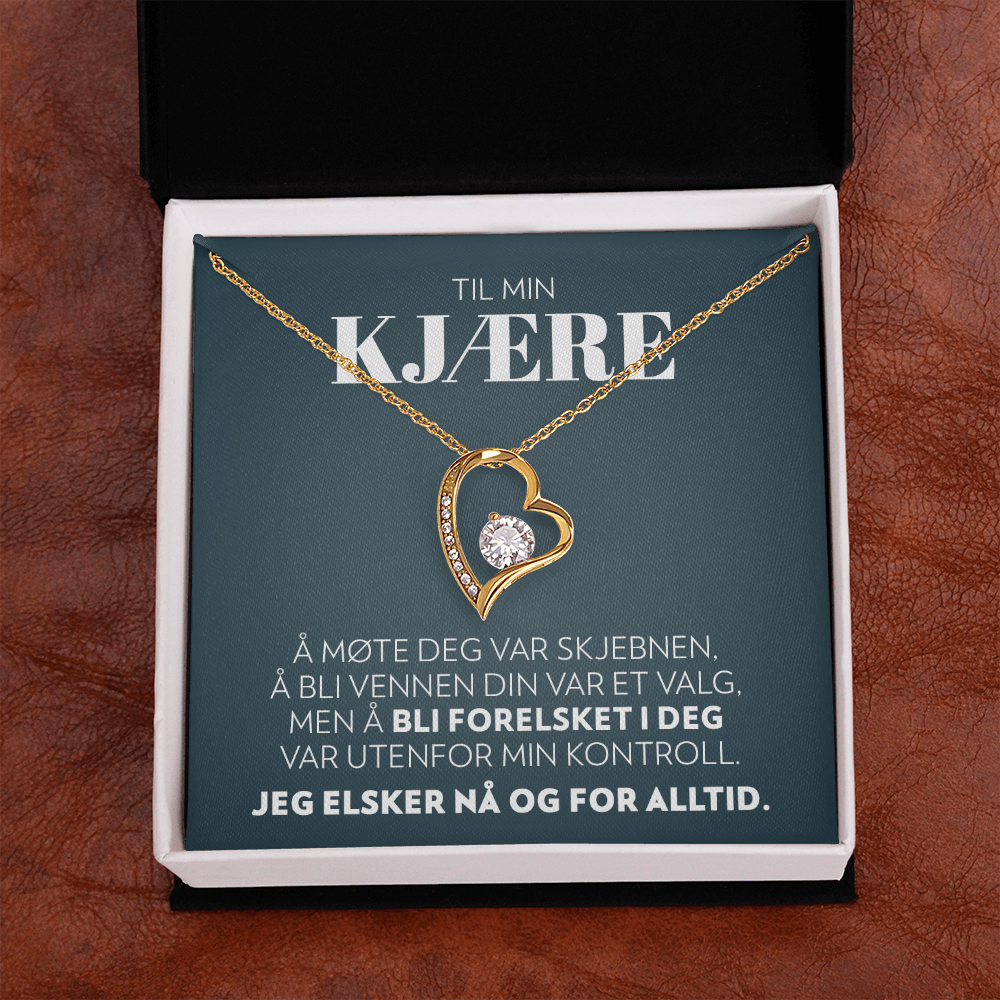Til Min Kjære - Skjebnen - Halskjede Forever Love