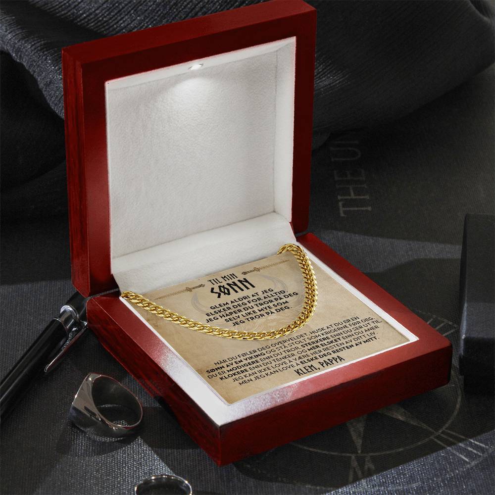 Til sønn (fra pappa) - Sønn Av En Viking - Halskjede Panserkjede