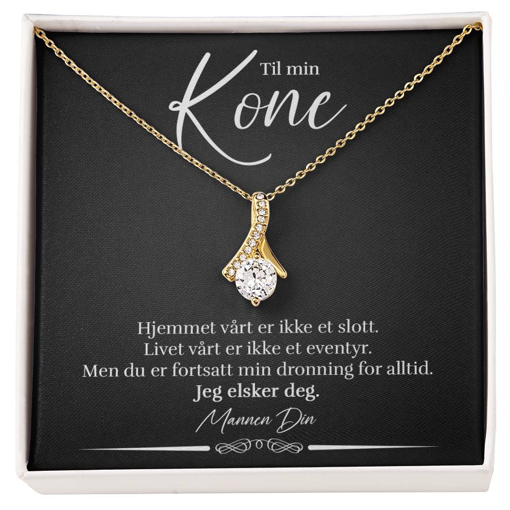 Til Min Kone - Dronning - Halskjede Alluring Beauty