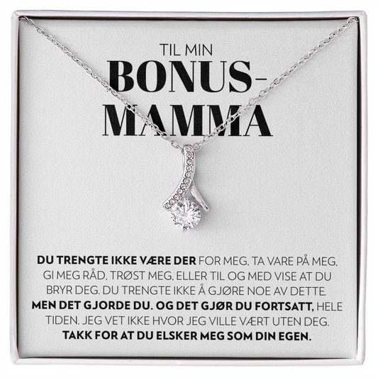 Til Min Bonusmamma - Ikke Tvunget - Halskjede Alluring Beauty