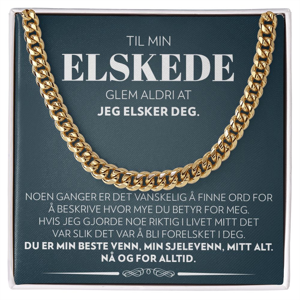 Til Min Elskede - Nå Og For Alltid - Halskjede Panserkjede