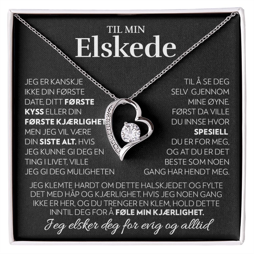 Til Min Elskede - Kjenn Min Kjærlighet - Halskjede Forever Love